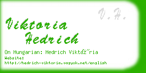 viktoria hedrich business card